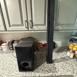 Sony Soundbar and Subwoofer