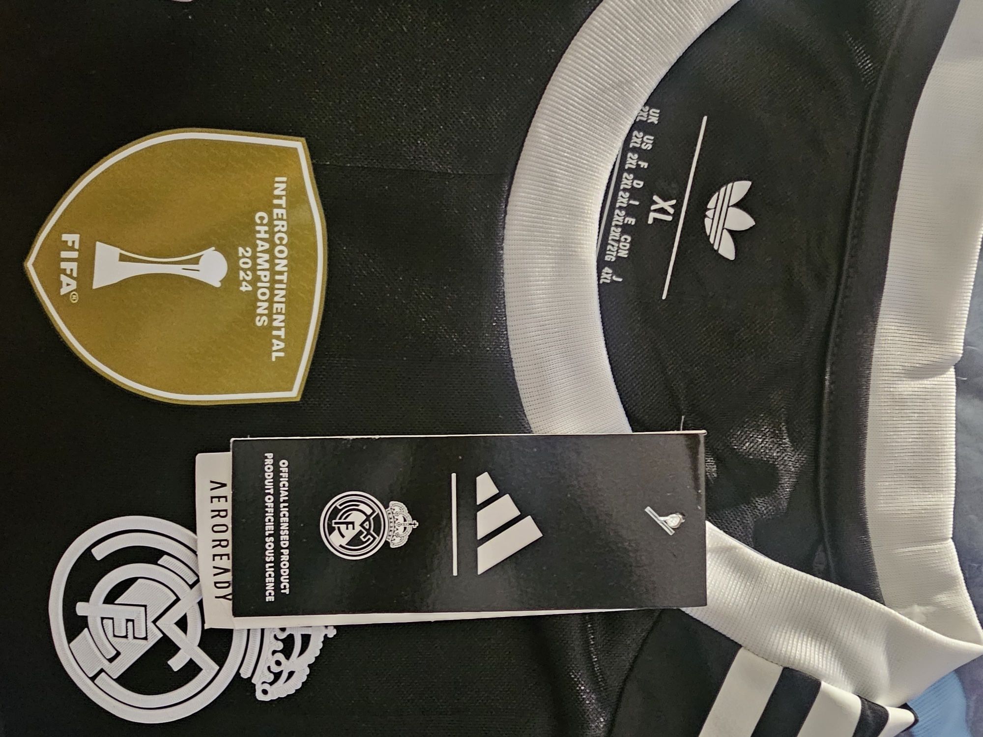 Black Real Madrid jersey