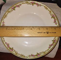 Antique T&V Limoges France 7" Bowl 