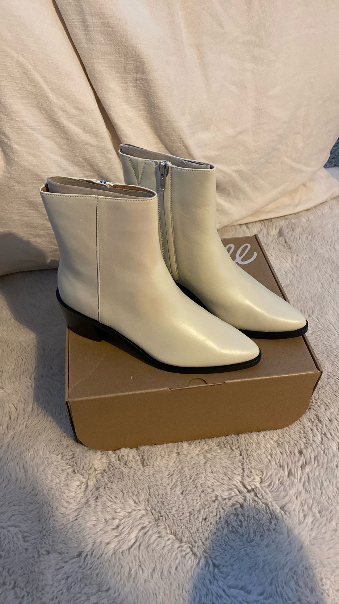 Madewell Leather Ankle Boots
