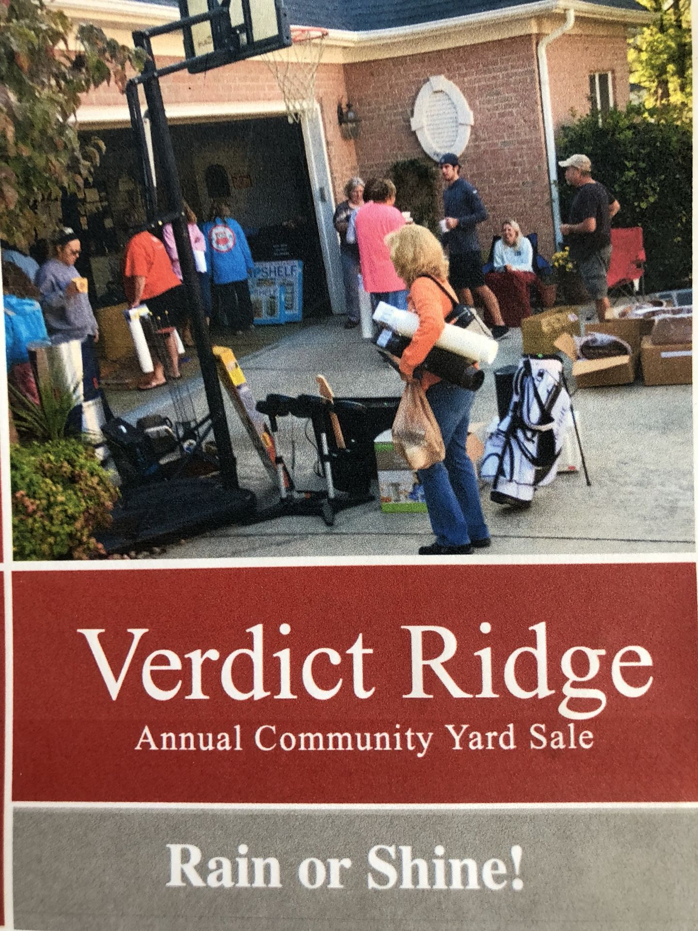 Annual Verdict Ridge Yard Sale Sat 9/29 7-1 Denver