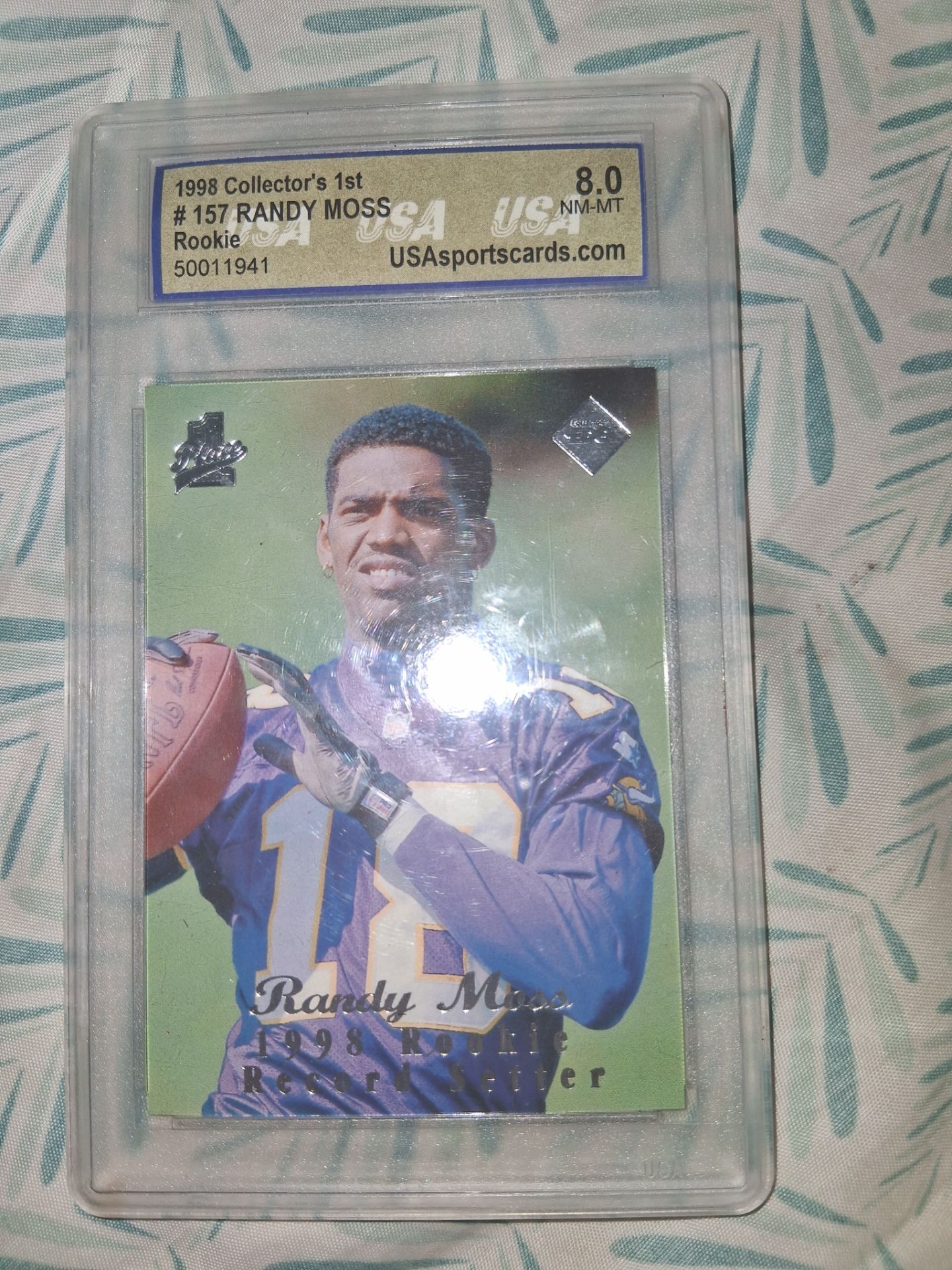 Randy Moss rookie card