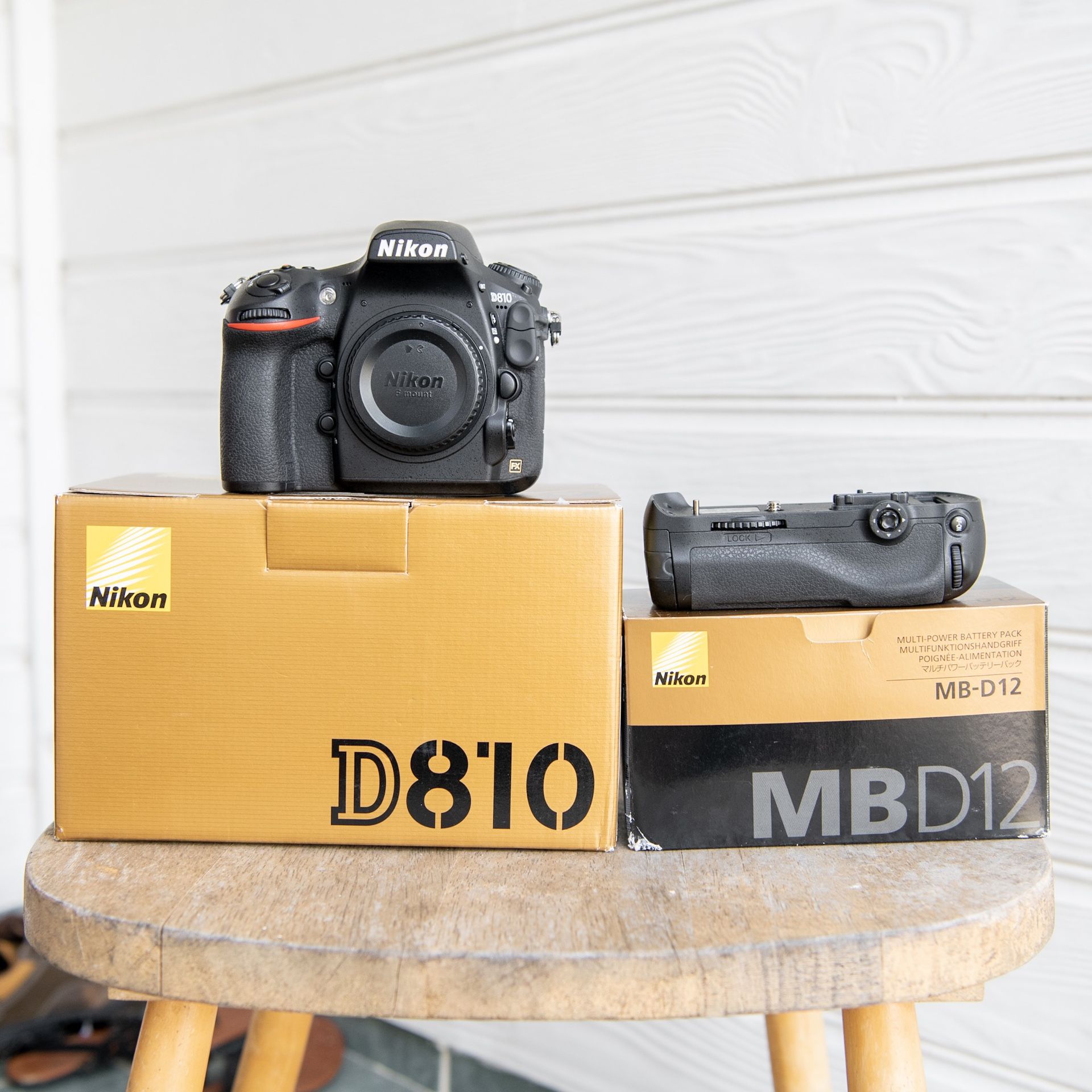 Nikon D810 with Nikon grip