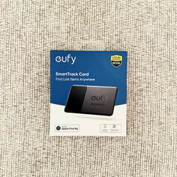 🔥NEW🔥 Eufy SmartTrack Card, Works w/Apple Find My, Wallet Tracker, Bluetooth