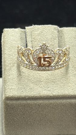 15 años ring size 6