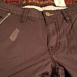 Rock Revival Mens Cargo Shorts 