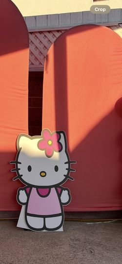 Hello Kitty Cutout Board