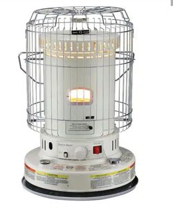 Portable conventional kerosene heater provides 23,800 BTU of warmth