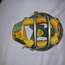 1930s Nokona Leather Baseball Catchers Mask