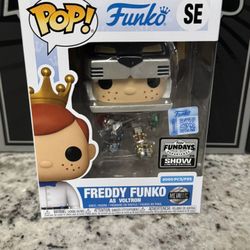 Freddy as Voltron Metallic LE 2000 Fundays 2025
