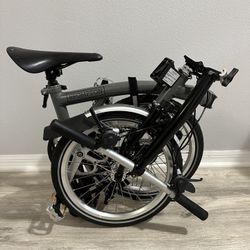 2023 Brompton C Line Explore Storm Gray - Low