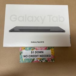 Samsung Galaxy Tab S9 FE Tablet New - Pay $1 today and pay the rest later -