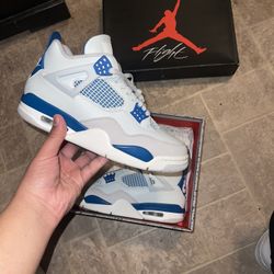 Jordan 4 Military Blue 
