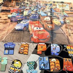 Pixar Movie Cars Theme Background and Banner 