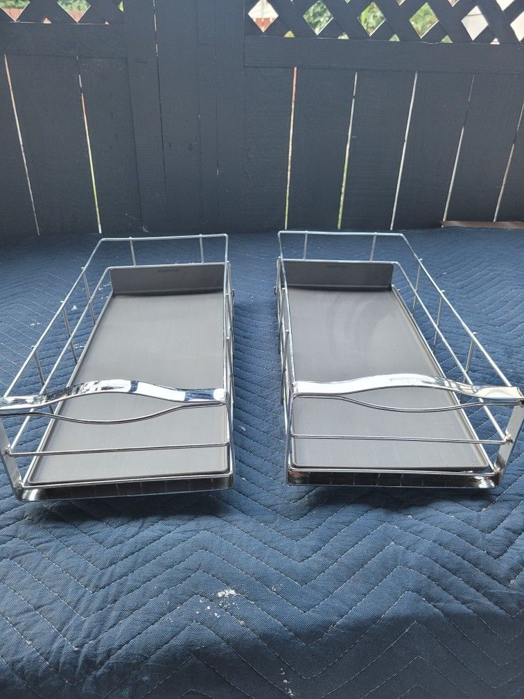 9" cabinet pull out drawer $15 each