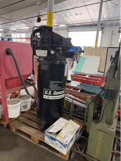 US GENERAL 5hp vertical compressor 60 gallon US660v