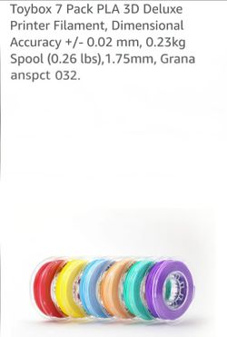 Toybox 3d filament