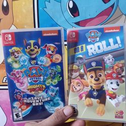 Nintendo Switch Videogames Paw Patrol -2 Games 