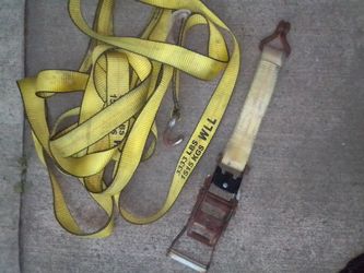 2" By 27' 3,333 Lbs Ratchet Strap 