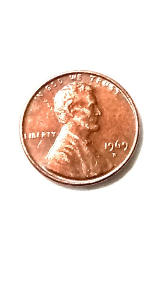 The Super Rare 1969D Penny.variaty