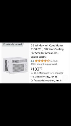Window Air Conditioner BRAND NEW SEALED