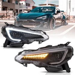 2012-2021 Vland frs/brz/86 Headlights With Dual Beam Projector 