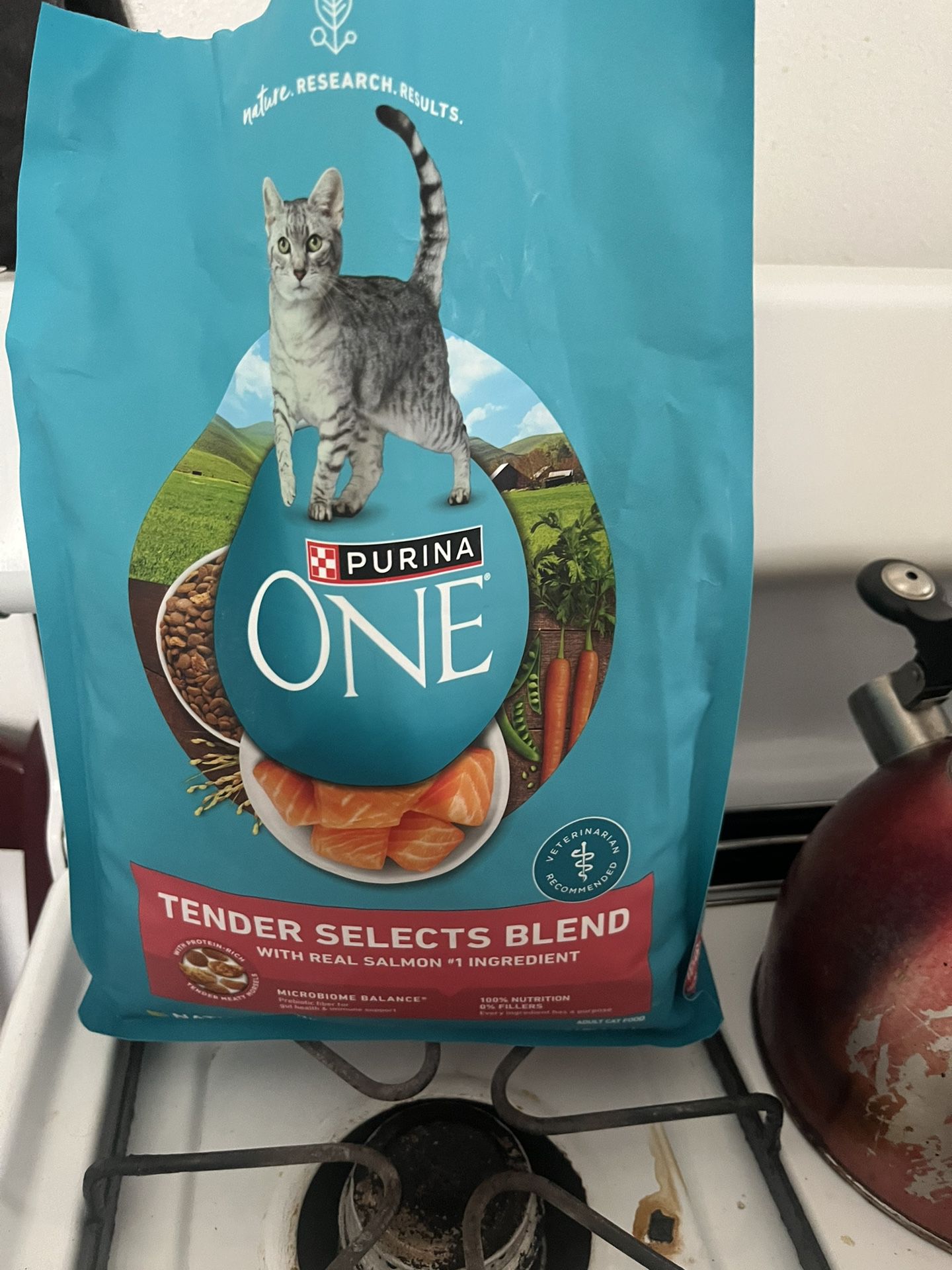 Full Bag Of Cat Food