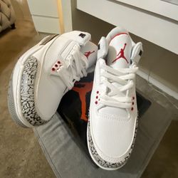 Air Jordan Three’s Retro Brand New Size 10