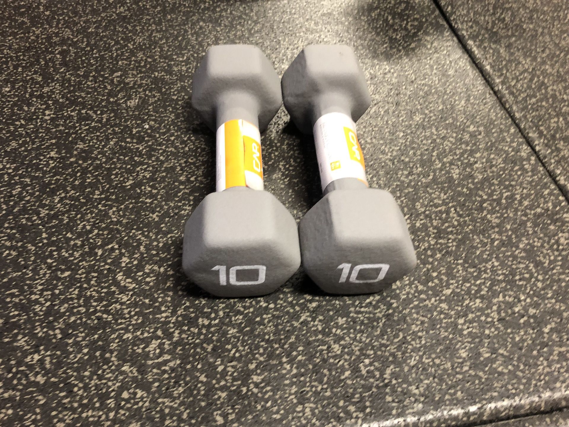Dumbbells 💪🏻 Weights Set, 2x 10 lbs -Brand New!