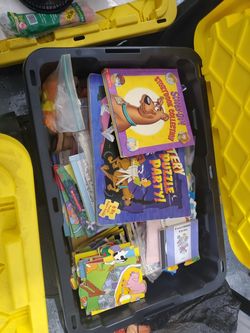 Children's books and toys