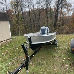 Jon Boat with Motor