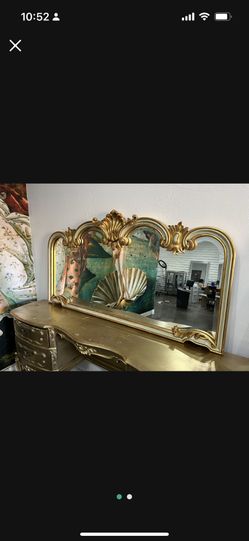 Gold Mirror