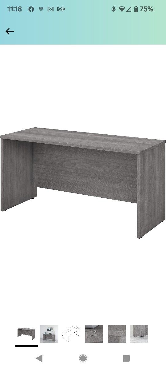 Office/Home Desk - Heavy duty Construction LIKE NEW!