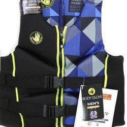 Body Glove Men's Medium 37 inch-41 inch Coast Guard Approved Life Vest