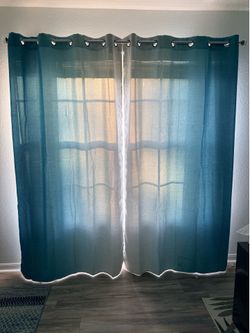 Curtains - gradual color change 86/52 x 2