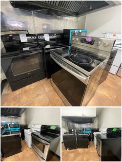 Electric and gas stoves