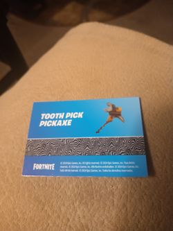 Fort Nite Video Game Card Extras