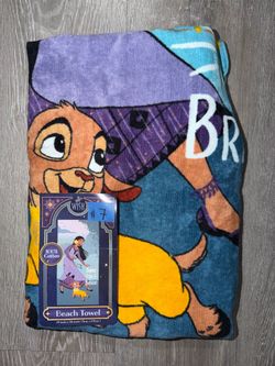 Disney wish beach towel