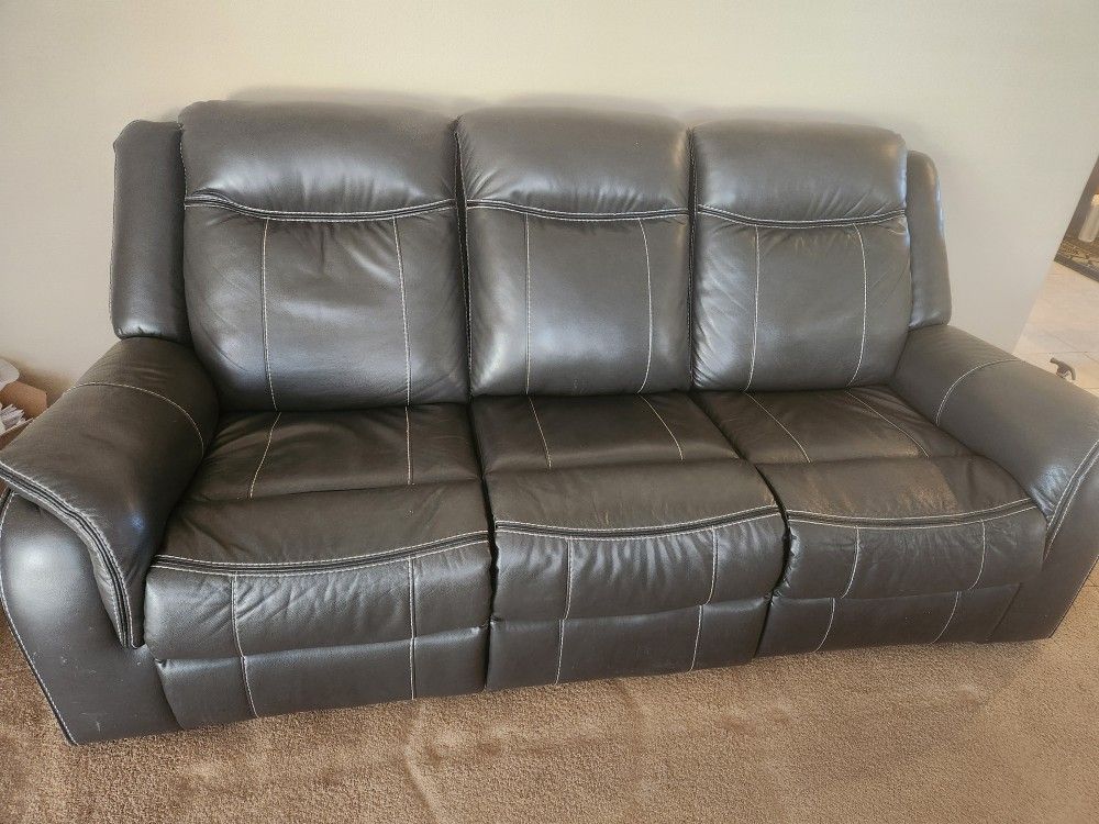 Leather Couch