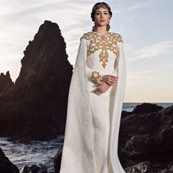 Regal Embellished Wedding Gown