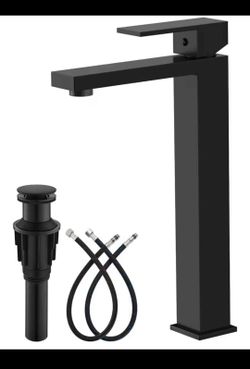 Llave de lavabo Negra 1041