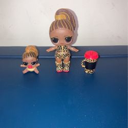 Cheetah lol doll sale