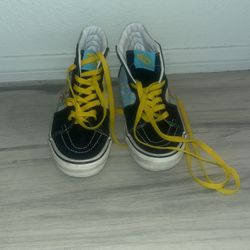 Vans x The Simpsons Mens Size 4.5 Womens 6 Shoes Family Portraits Sneakers