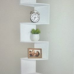 5 Tier Wall-Mount Corner Shelf