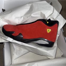 Air Jordan Retro 14 Ferarri Size 10 And 11 Brand New 
