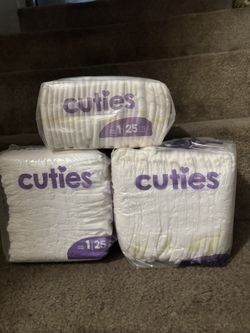 Cuties Diapers Size 1