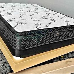 BRAND NEW TWIN FULL QUEEN KING 13 inch PILLOWTOP MATTRESS ONLY ORDER HERE PAY ON DELIVERY