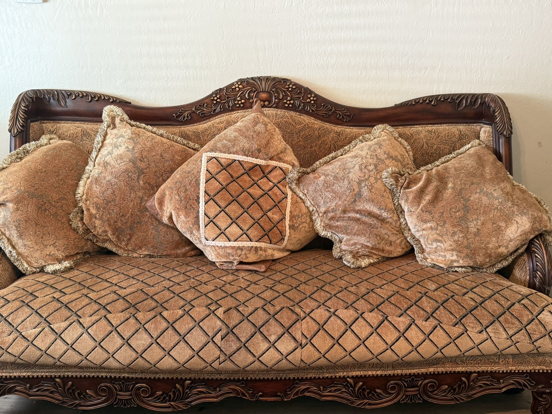 Antique King Sofa