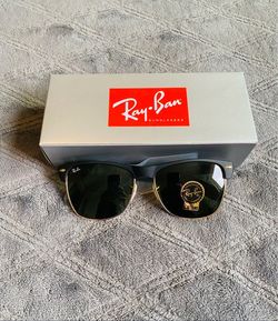 RayBan CLUBMASTER OVERSIZED Sunglasses’s 57MM Frame AUTHENTIC