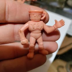 1985 Vintage M. U. S. T. L. E.  menaction Figure Mattel